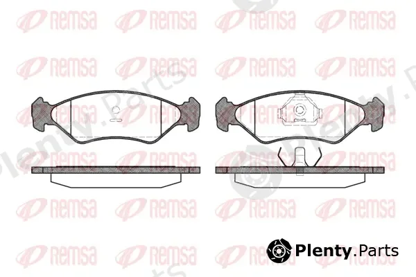 Kawe 028510 — Brake Pad Set, disc brake