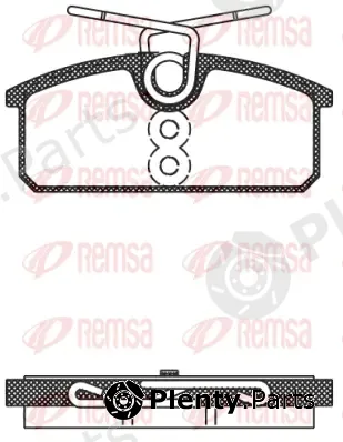 Kawe 142400 — Brake Pad Set, disc brake