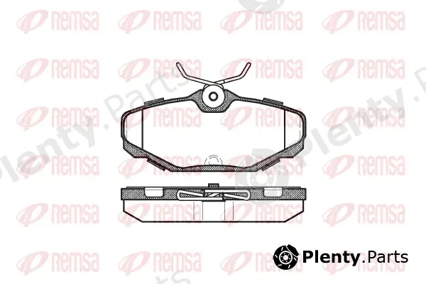 Kawe 045500 — Brake Pad Set, disc brake