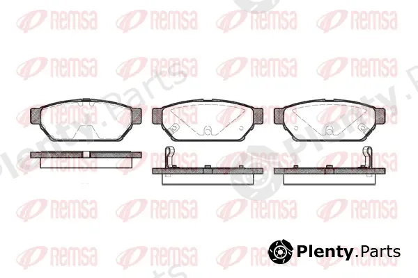 Kawe 044002 — Brake Pad Set, disc brake