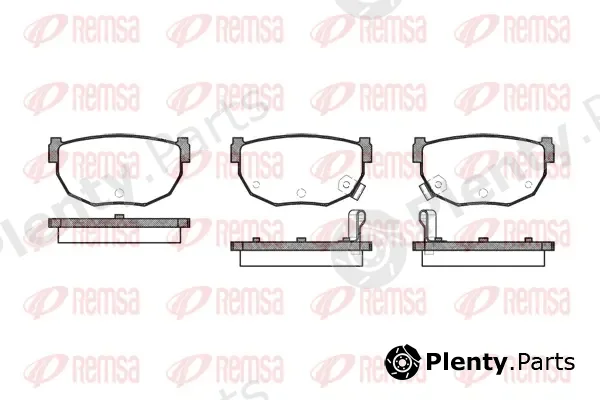 Kawe 015112 — Brake Pad Set, disc brake