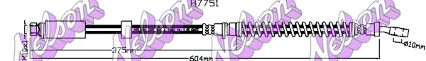 Kawe H7751 — Brake Hose