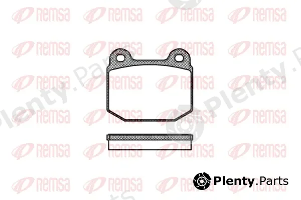 Kawe 001420 — Brake Pad Set, disc brake