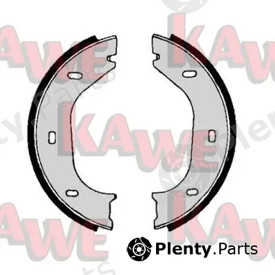Kawe 00010 — Brake Shoe Set, parking brake
