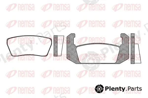 Kawe 004100 — Brake Pad Set, disc brake