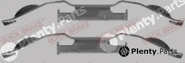 Kawe 109-1221 — Accessory Kit, disc brake pad