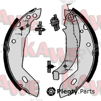 Kawe 04670 — Brake Shoe Set