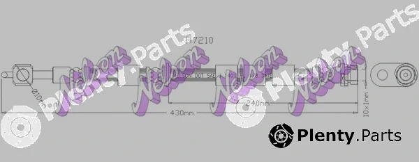 Kawe H7210 — Brake Hose