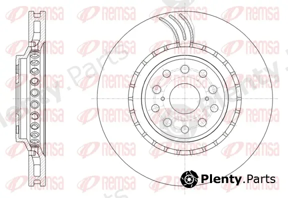 Kawe 6187710 — Brake Disc