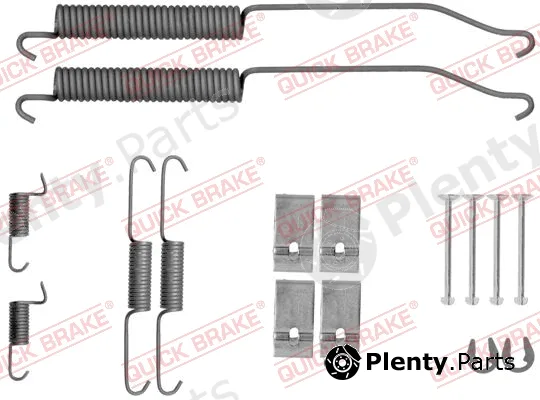 Kawe 105-0036 — Accessory Kit, brake shoes