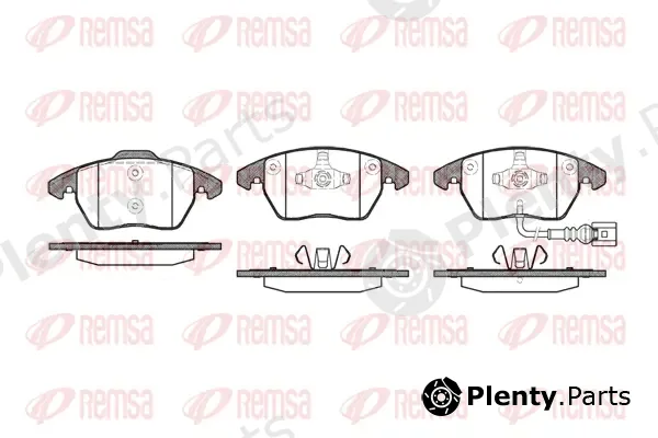 Kawe 103001 — Brake Pad Set, disc brake