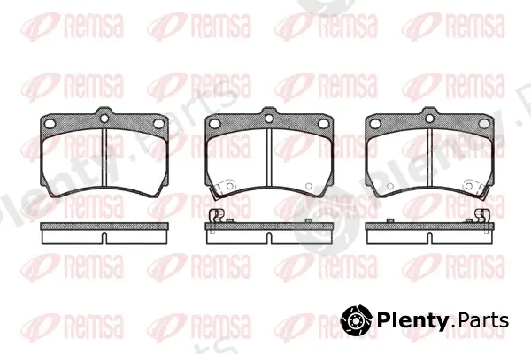 Kawe 021212 — Brake Pad Set, disc brake