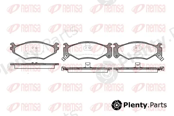 Kawe 048302 — Brake Pad Set, disc brake