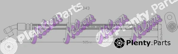 Kawe H7343 — Brake Hose