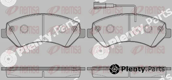 Kawe 127522 — Brake Pad Set, disc brake