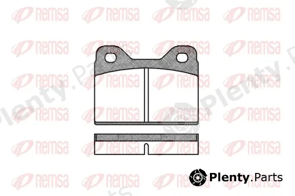 Kawe 007300 — Brake Pad Set, disc brake