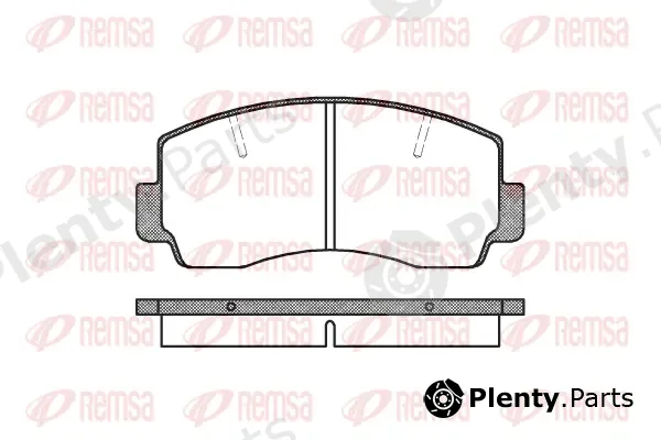 Kawe 009420 — Brake Pad Set, disc brake