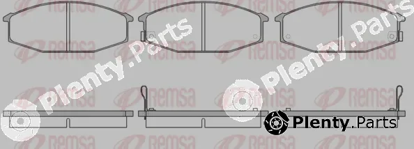 Kawe 011502 — Brake Pad Set, disc brake