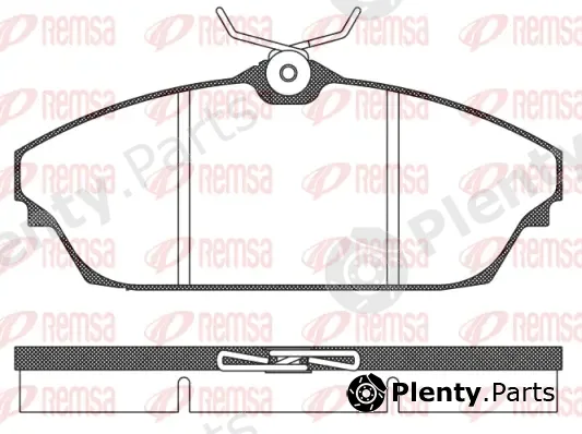 Kawe 150400 — Brake Pad Set, disc brake