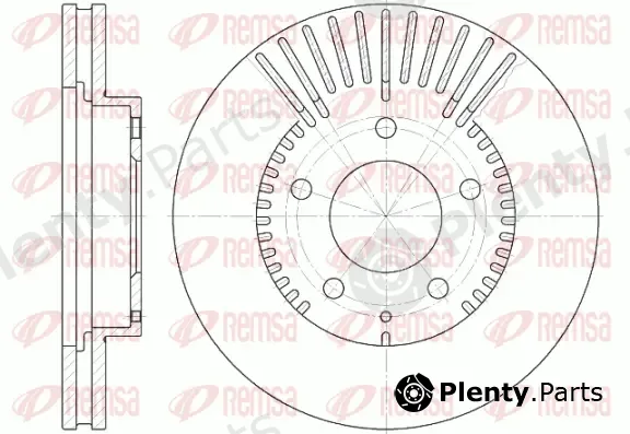 Kawe 684010 — Brake Disc