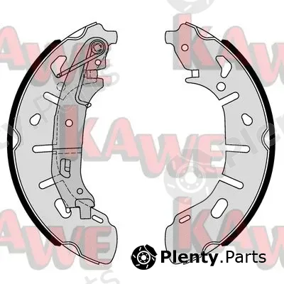Kawe 01101 — Brake Shoe Set
