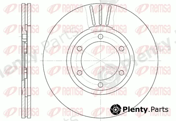 Kawe 641310 — Brake Disc