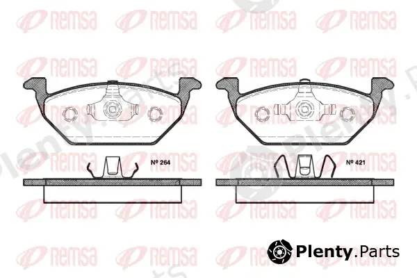 Kawe 063320 — Brake Pad Set, disc brake