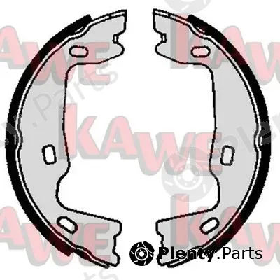 Kawe 02570 — Brake Shoe Set, parking brake