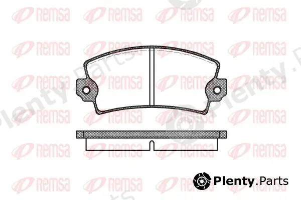 Kawe 002100 — Brake Pad Set, disc brake