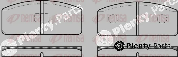 Kawe 002030 — Brake Pad Set, disc brake