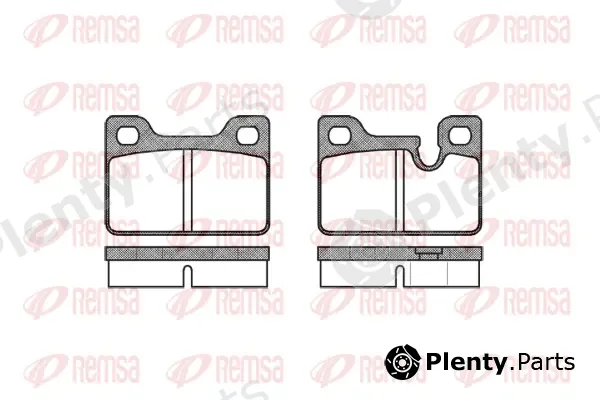 Kawe 011300 — Brake Pad Set, disc brake