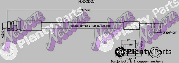 Kawe H8303Q — Brake Hose
