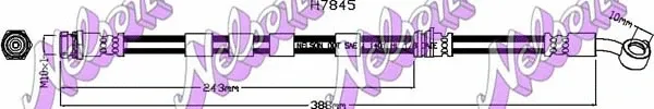 Kawe H7845 — Brake Hose