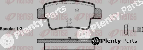 Kawe 119800 — Brake Pad Set, disc brake