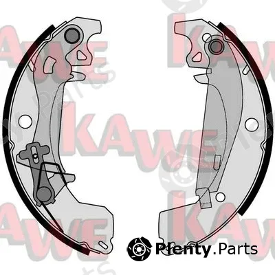 Kawe 08940 — Brake Shoe Set
