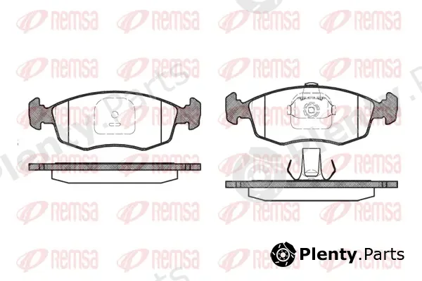 Kawe 017210 — Brake Pad Set, disc brake