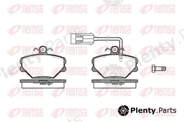 Kawe 026442 — Brake Pad Set, disc brake