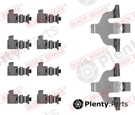 Kawe 109-0066 — Accessory Kit, disc brake pad