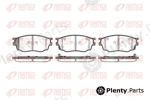 Kawe 080022 — Brake Pad Set, disc brake