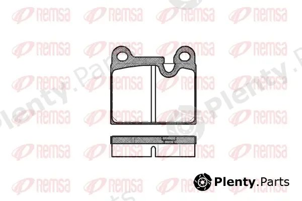 Kawe 000680 — Brake Pad Set, disc brake