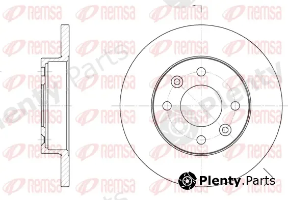 Kawe 606700 — Brake Disc
