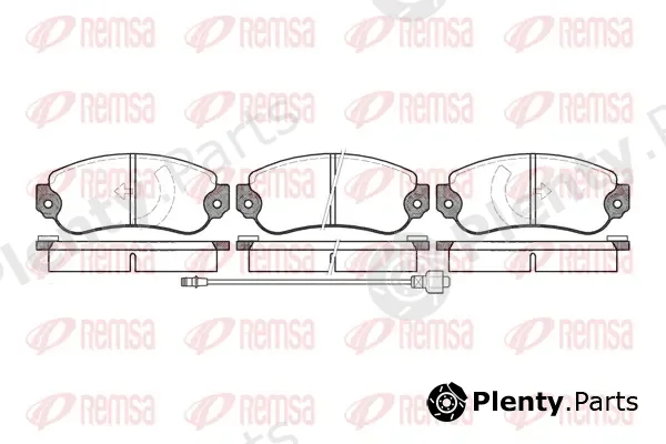 Kawe 003106 — Brake Pad Set, disc brake