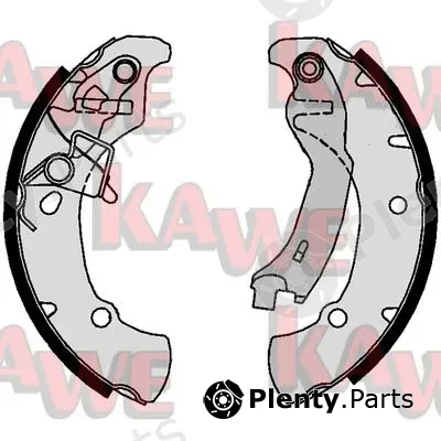 Kawe 09770 — Brake Shoe Set