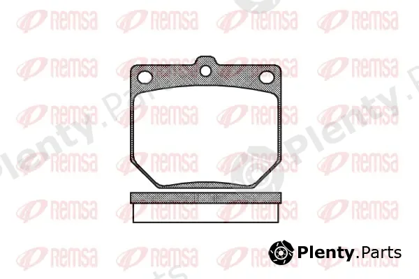 Kawe 007720 — Brake Pad Set, disc brake