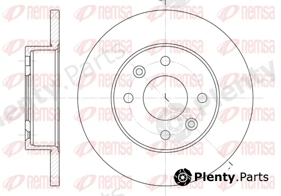 Kawe 607700 — Brake Disc