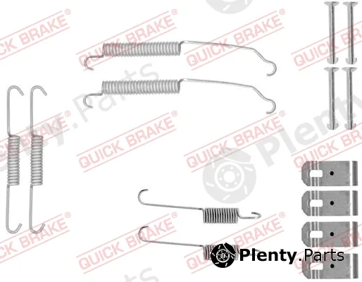 Kawe 105-0015 — Accessory Kit, brake shoes