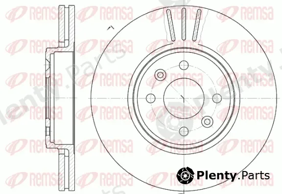 Kawe 658310 — Brake Disc