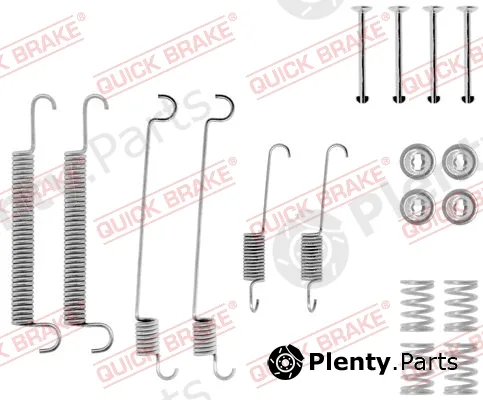 Kawe 105-0547 — Accessory Kit, brake shoes
