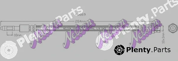 Kawe H6669 — Brake Hose