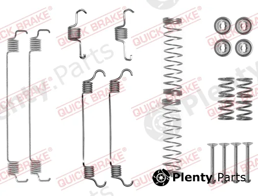 Kawe 105-0835 — Accessory Kit, brake shoes
